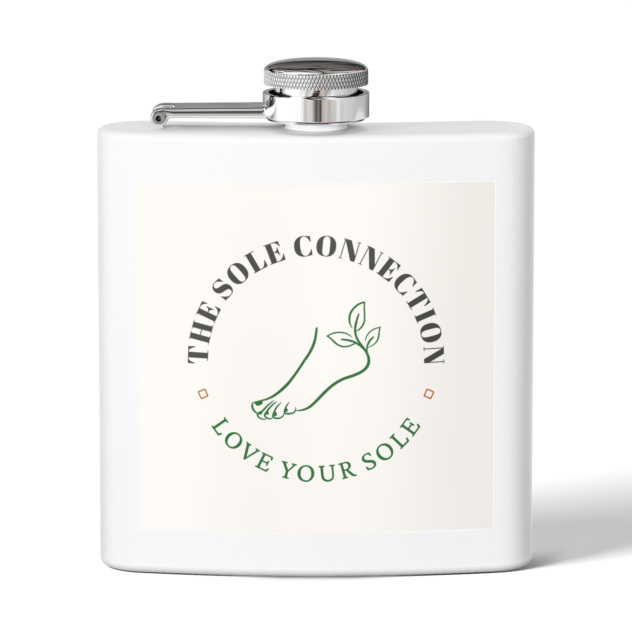 Stainless Steel Flask, 6oz