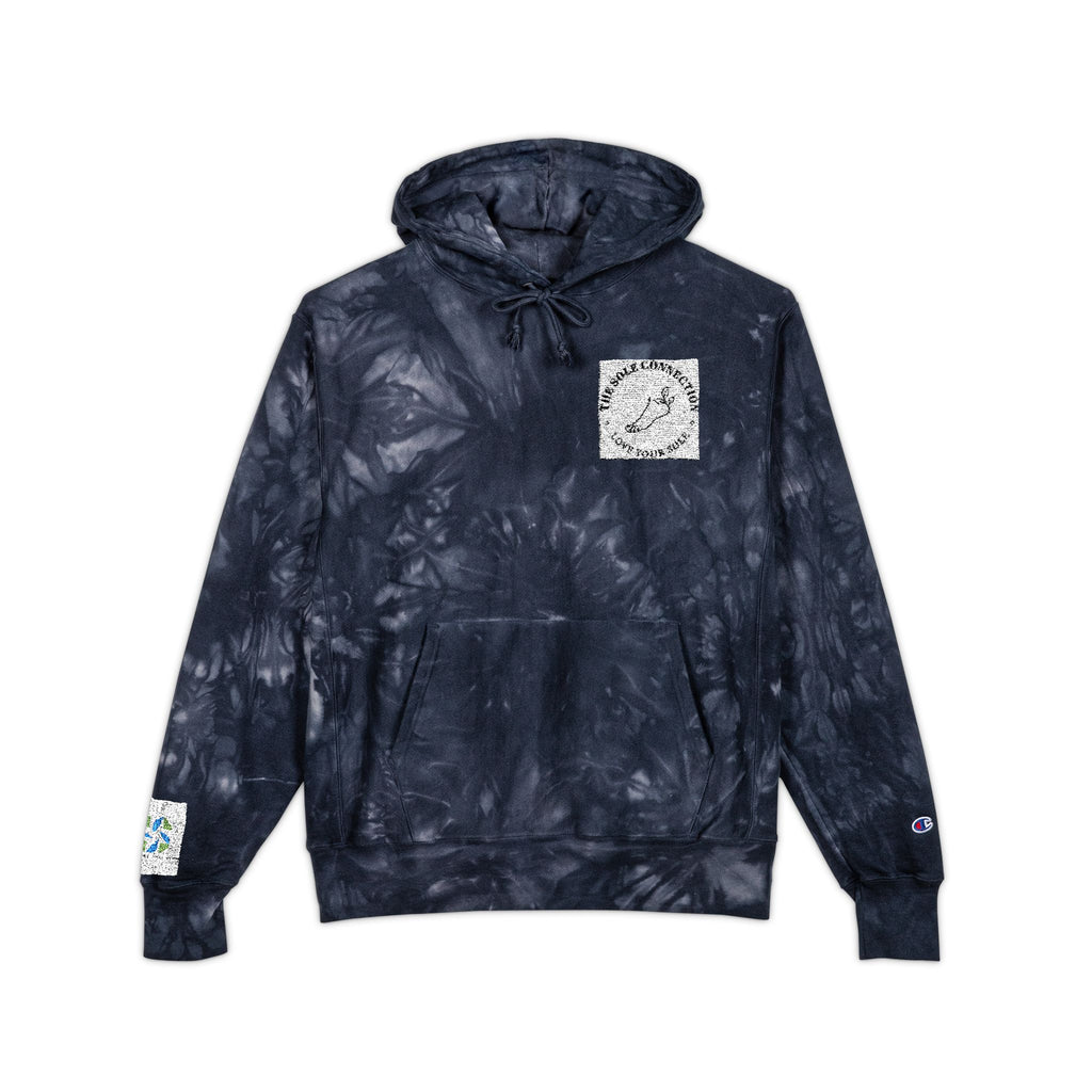 Unisex TSC Champion Tie-Dye Hoodie (Embroidery)