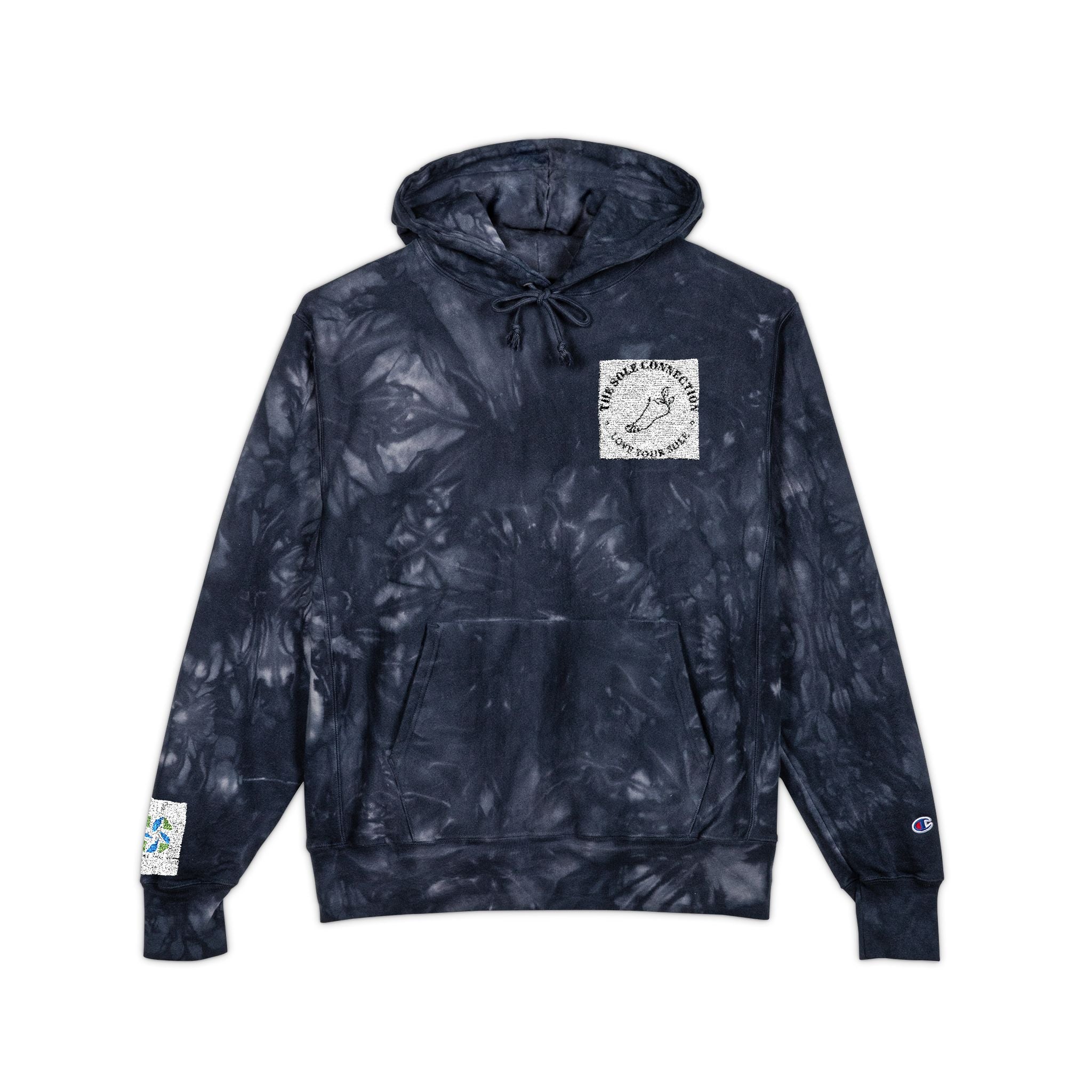 Unisex TSC Champion Tie-Dye Hoodie (Embroidery)