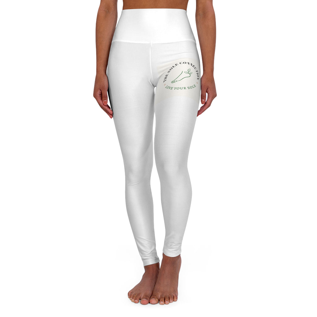 High Waisted Yoga Leggings (AOP)