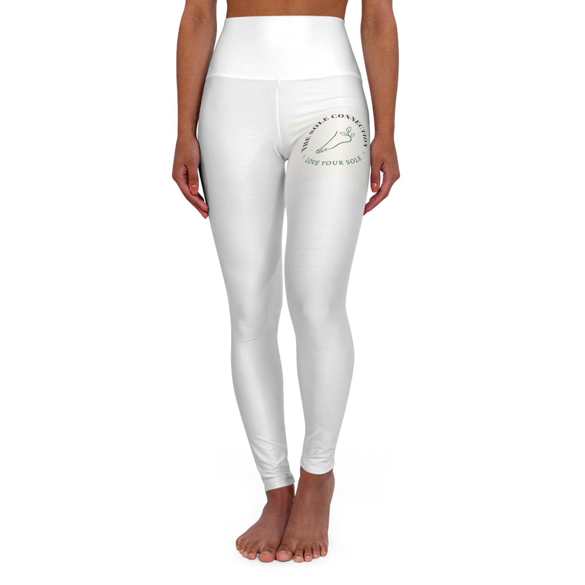 High Waisted Yoga Leggings (AOP)