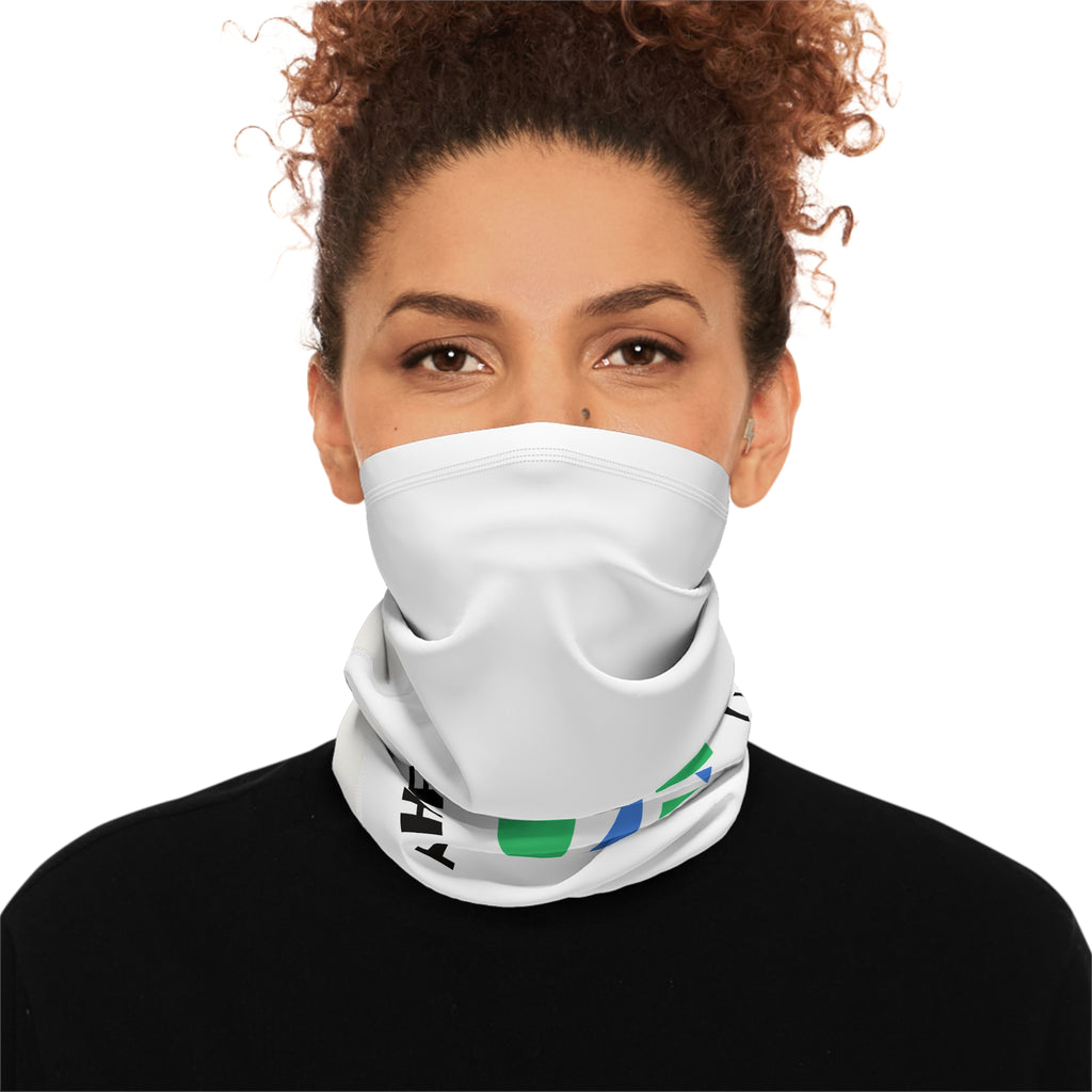 Winter Neck Gaiter With Drawstring