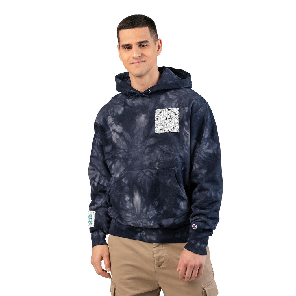 Unisex TSC Champion Tie-Dye Hoodie (Embroidery)